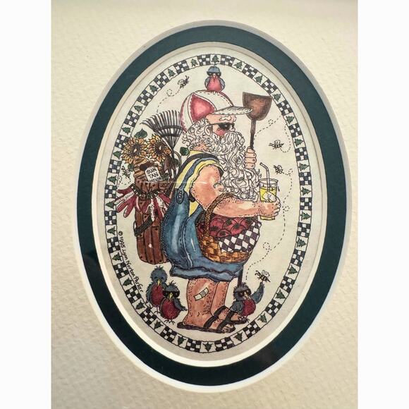 Four Seasons Santa Folk Art Print by Sue Winton-Plett - Picture 7 of 10